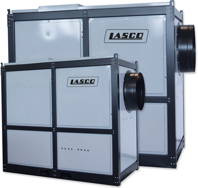LASCO Pellets-Warmluftheizungen